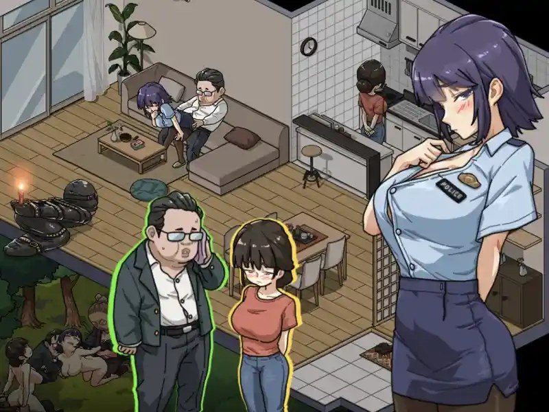极道无赖EX 女警鮎川光 探索场景 展示图 3