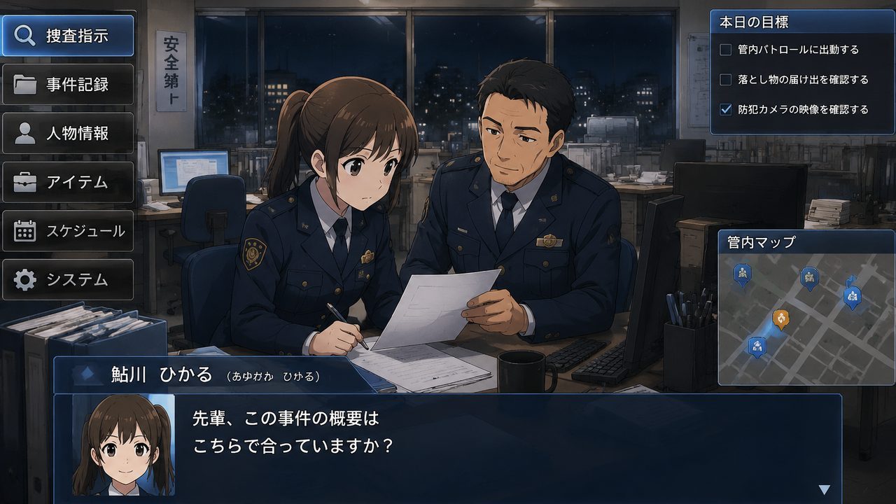 极道无赖EX 女警鮎川光 剧情互动 场景图 1
