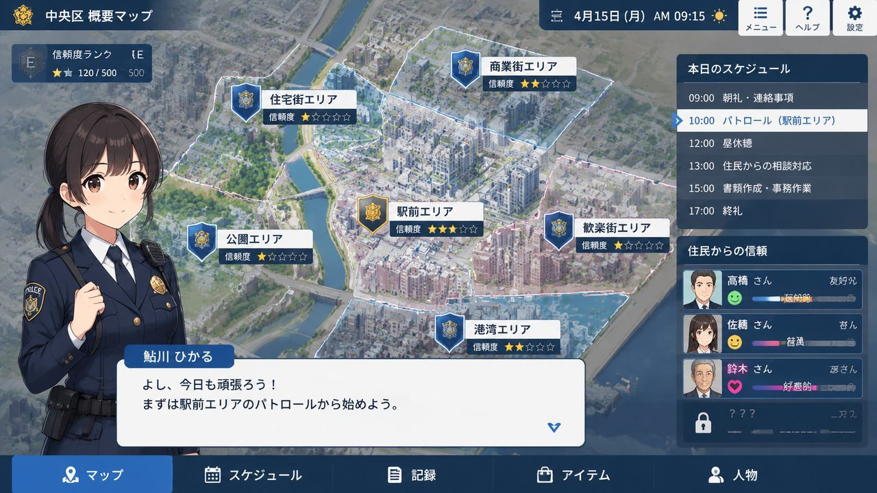 极道无赖EX 女警鮎川光 多结局路线 实机截图 5